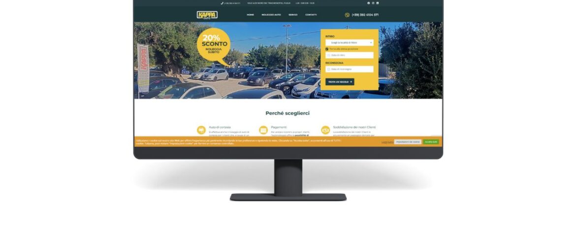 Mockup siti web